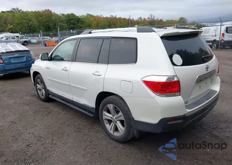 2012 Toyota Highlander Limited V6 z USA, uszkodzony, nr VIN 5TDDK3EH9CS157443